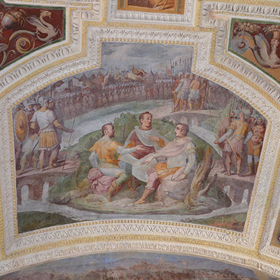 dettaglio affresco